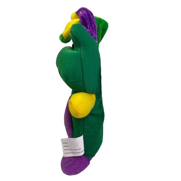 Kellytoy Mardi Gras Jester Hat Frog 9” Plush Stuffed Animal Soft Toy - Picture 2 of 13